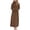 a73-brown jackets for women, variant on UPPADA Women's Faux Fur Hooded Coats Winter Zip Up Winter Overcoat Trendy Fleece Linen Puffer Long Jacket with Pockets,Woman Jacket Lightweight Sky Blue,XXXL