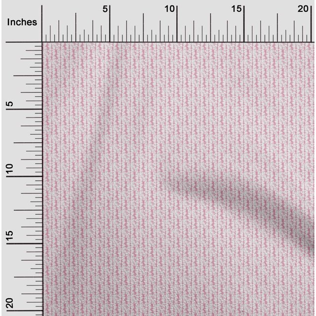 oneOone Cotton Silk Pink Fabric Abstract Texture Craft Projects Decor Fabric Printed By The Yard 42 Inch Wide