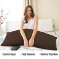 thumbnail image 3 of Unique Bargains Silky-Soft Pillowcase Microfiber Body Pillow Case Cover with Envelope Closure, 3 of 9
