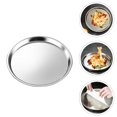 thumbnail image 3 of Stainless Steel Cold Dish Household Food Tray Food Storage Plate Dinner Plate, 3 of 7