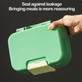 thumbnail image 4 of Dvkptbk Stainless Steel Lunch Boxs Transparent Stainless Steel Lunch Box for Office Workers and Students with Compartments for Lunch Boxes Heated Light Meal Boxes Three Compartment Lunch Box, 4 of 6