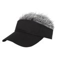 thumbnail image 1 of Visière Réglable avec Perruque Chapeau de Baseball à la Mode pour Hommes et Femmes Visière pour Cheveux, 1 of 4