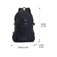 thumbnail image 3 of Vaidha Canvas Bag Casual Men's Backpack Men's Backpack Computer Backpack Student Leisure Backpack Travel Bag, 3 of 4