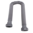 thumbnail image 1 of Expandable Flexible P Trap Pipe Kit, Leakproof Adjustable Engineering Plastic Single Kitchen Sink P Trap Pipe Kit Space Saving with Seal Circle for Maintenance, 1 of 7