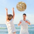 thumbnail image 2 of Inflatable Glitter Transparent Beach Ball for Water Play and Outdoor Sports, PVC with Sequin Light Refraction, 30cm, Easy to Carry for Pool, Beach, and Lake Fun, 2 of 8