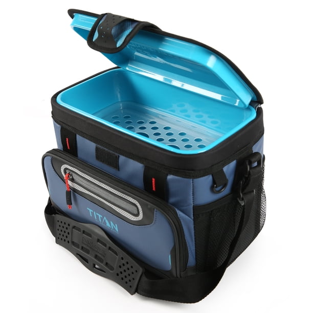 Titan by Arctic Zone Zipperless Soft Cooler, 12 Can 8 QT Capacity