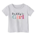 thumbnail image 4 of Pyjama Décontracté pour Enfants Motif Lettre Imprimé Multicolore Col Rond Manches Courtes Grandes Filles Soutien-Gorge Intégré Camisoles Manches Courtes Chemises Filles Manches Longues Chemise de Pâques Filles Filles Athlétiques, 4 of 4