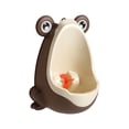 thumbnail image 1 of XZNGL Baby Urinal Blue Cute Frogs Shape Training Standing Urinal Hang Type Boys, 1 of 1