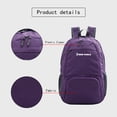 thumbnail image 4 of Lightweight Hiking Backpack Water, 20L Packable Daypack Foldable Small Backpack for Travel, 4 of 6