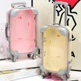thumbnail image 4 of Mini creative movable suitcase storage box, simulated cosmetic storage,, 4 of 8