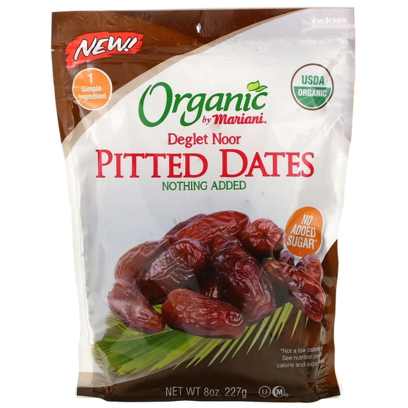 Mariani Fruits Séchés, Dattes Deglet Noor Dénoyautées Biologiques, 8 oz ( 227 g)