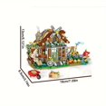 thumbnail image 5 of 1 Set Of Farm Building Blocks With Poultry, Infrastructure, Great Birthday Gift, 5 of 5