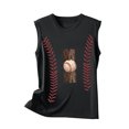 thumbnail image 5 of LSLJS Débardeurs pour Femmes Débardeurs Décontractés à Imprimé pour Femmes Coupe Ajustée Col Rond Sans Manches Chandails à Blocs T-Shirts Hauts Hauts Chemisiers, 5 of 5