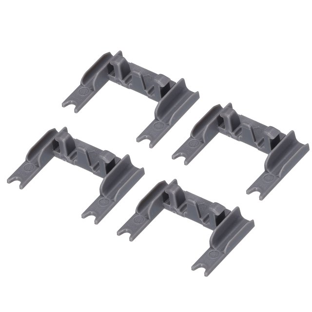 Uxcell 4set W10250160 Dishwasher Rack Adjuster Arm Clip And lock Replacement Part Stable Durable Fit for PS11751100 WPW10250160