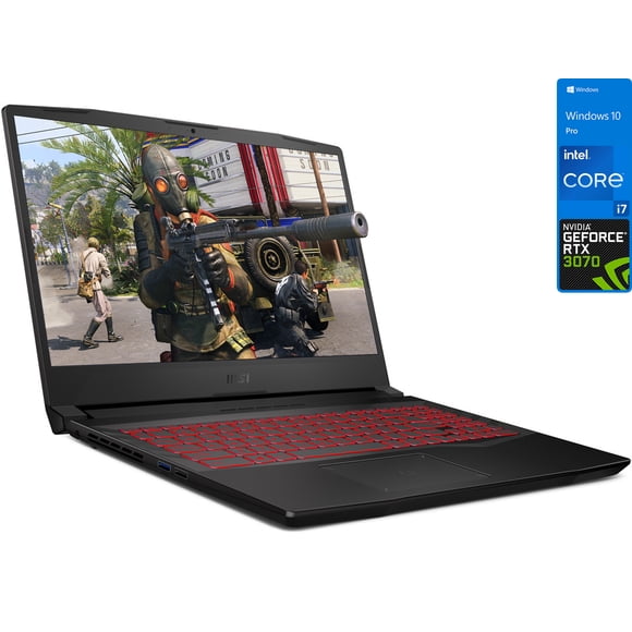MSI Pulse GL66 Gaming Laptop, 15.6" 144Hz FHD Display, Intel Core i7-11800H Upto 4.6GHz, 64GB RAM, 2TB NVMe SSD, NVIDIA GeForce RTX 3070, HDMI, Wi-Fi, Bluetooth, Windows 10 Pro
