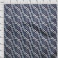 thumbnail image 3 of oneOone Cotton Flex Fabric Check Kasuri Print Fabric BTY 40 Inch Wide, 3 of 4