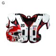 thumbnail image 1 of Car Adornment Present with Helmet Chic Sturdy Football Pendant, 1 of 4