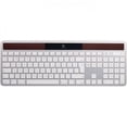 thumbnail image 1 of Logitech Wireless Solar K750 for Mac - Keyboard - wireless - 2.4 GHz - English - white, 1 of 2