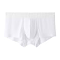 thumbnail image 3 of ylioge Mens Modal-Underwear Casual Ribbed Mid Waisted Soft Breathable Boxer Briefs Basic Solid Stretchy Comfort Loungewear Workout Underpants, 3 of 6