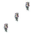 thumbnail image 1 of Maytalsory Wide Application Artificial Flower Realistic Appearance Low Maintenance Vintage purple 3Set, 1 of 6