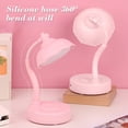 thumbnail image 4 of YIMWNYI Lampe de Bureau LED Réglable, Lampe de Lecture Rechargeable Pliable, 3 Modes de Température de Couleur, Protection des Yeux Sans Scintillement, Chargement USB, Lampe de Bureau pour Lecture, Bureau, 4 of 7
