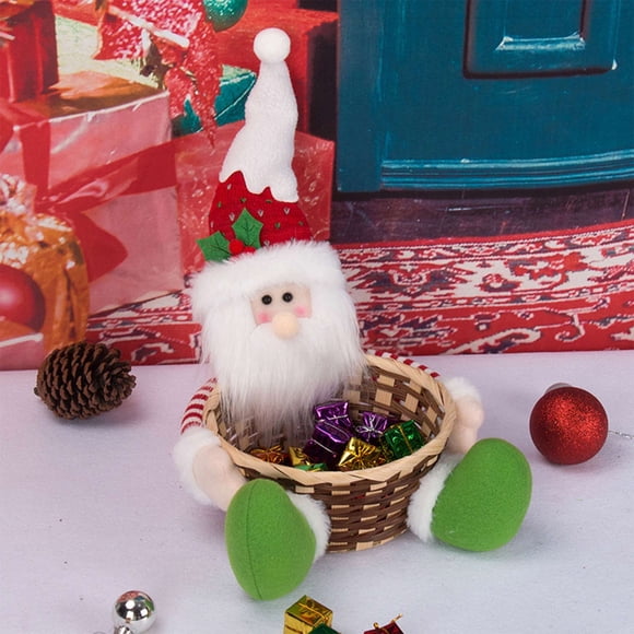 Fwttom Candy Basket, Christmas Candy Basket