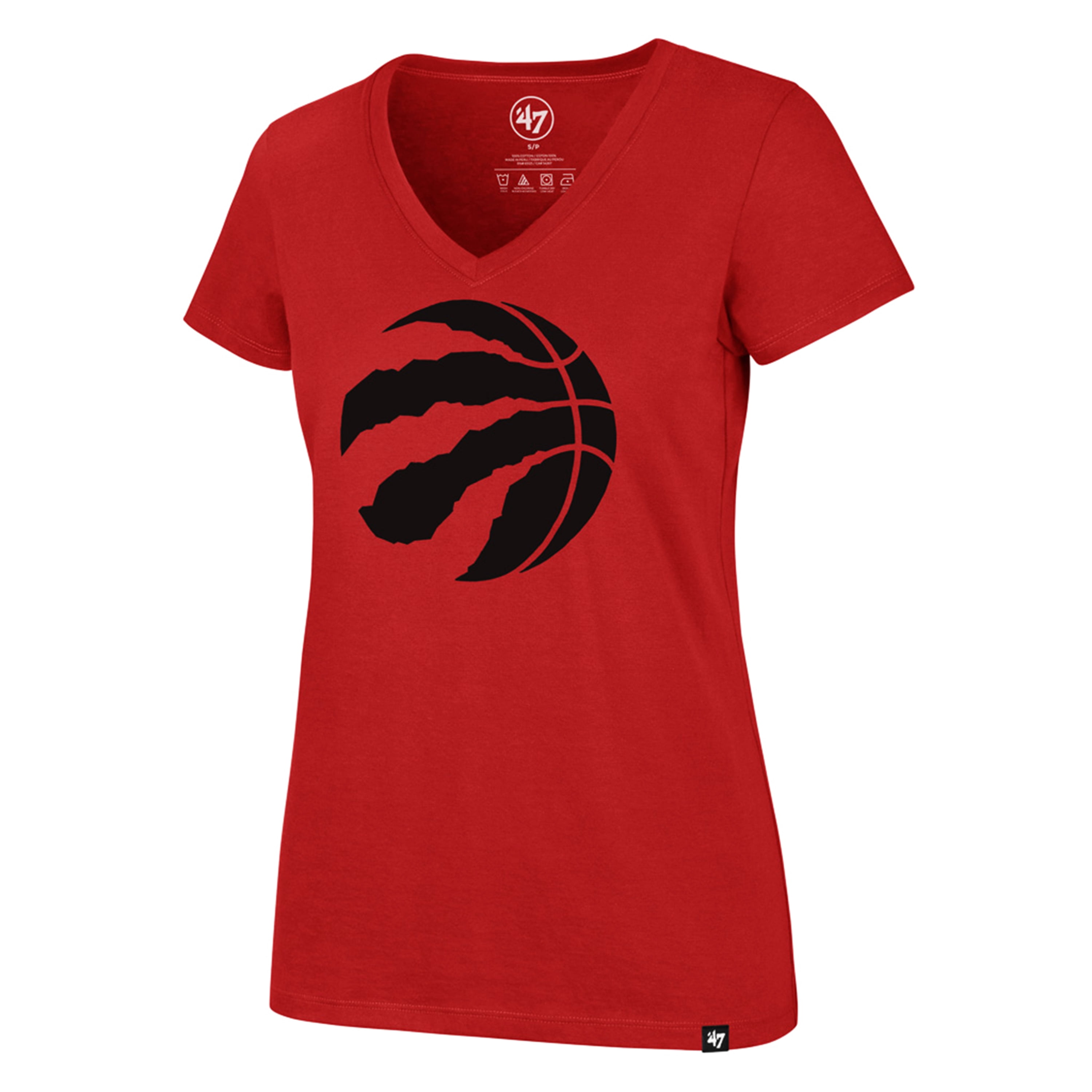 Women's Toronto Raptors NBA Imprint 47' Ultra Rival V-Neck Tee - Size L