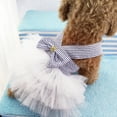 thumbnail image 3 of TopLLC Jupe Bouffante Robe en Dentelle à Rayures Robe pour Chien Robes de Princesse pour Chien, 3 of 4