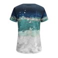 thumbnail image 5 of Pompotops Blouse Décontractée Ample pour Femme, Mode, Imprimée, Col Rond, T-Shirt, Chemises, Blouse, T-Shirt Imprimé, Liquidation, 5 of 5