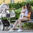 thumbnail image 4 of Momcozy Universal Baby Stroller Organizer, 2 Insulated Cup Holder, Fits Most Strollers, 4 of 8