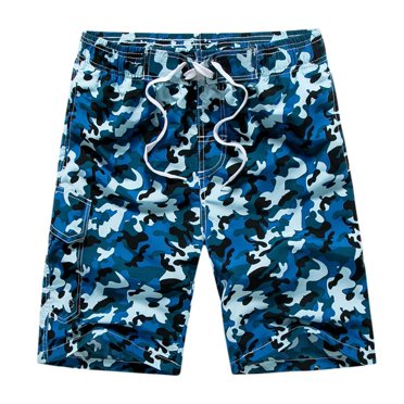 Weiqiqre Shorts Athlétiques pour Hommes Maillots de Bain Séchage Rapide Shorts de Plage avec Poches Zippées et Doublure en Maille