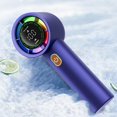 thumbnail image 5 of Portable Handheld Fan, Powerful Hand Held Mini Fan, New High-speed Refrigeration Fan Handheld USB Brushless Intelligent Digital Display 100 Mini Portable Fan, 5 of 5