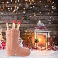 thumbnail image 4 of Cowboy Boots Match With Striker - Home Ceramic Boots Decor Beautiful Small Cute Western Decor Mini For Bathroom Bedroom, 4 of 7