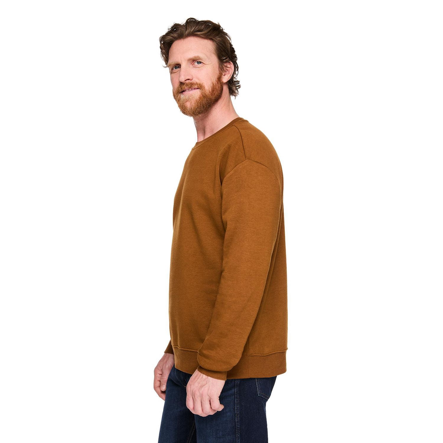 Coton ouaté à encolure ras du cou George pour hommes