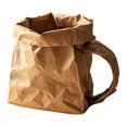 thumbnail image 1 of Minimalist Paper Bag Design Ceramic Mug Unique Pleated Texture Novelty Coffee Cup for Home and Use, 1 of 4