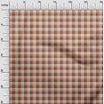 thumbnail image 3 of oneOone Georgette Viscose Peach Fabric Check Sewing Craft Projects Fabric Prints By Yard 42 Inch Wide, 3 of 4