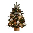 thumbnail image 2 of Birdeem Light Up Christmas Tree,45Cm Pre Lit Tabletop Christmas Tree with Led Lights,Mini Desktop Holiday Decor for Home Office Party Festival Decoration, 2 of 9