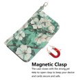 thumbnail image 3 of Case for iPhone 12 Pro Cover Magnetic 3D Pattern Wallet Flip Case With Strap - Orchid, 3 of 5