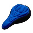 thumbnail image 1 of Bike 3D Saddle Seat Cover Bike Breathable Soft Comfort Pad Padded Cushion (Blue), 1 of 8