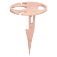 thumbnail image 3 of Fosa Table à Vin Extérieure Pliable Mini Table de Pique-Nique en Bois Support de Porte-Bouteille, 3 of 8