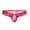 Red, variant on Kelon Intimates On Sale Men's Polyester Underwear Hot Men Lingerie Floral Lace Mesh Semi See-through Briefs Bikini Underwear