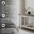 thumbnail image 4 of Signature Design by Ashley Havalance Flip Top Console Table in Gray and White, 4 of 7