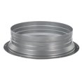 thumbnail image 1 of Unique Bargains Bride de Raccord de Conduit de 8 Pouces, Raccord Métallique, Bride de Tuyau Droite, Bride Ronde de Conduit de Ventilation, 1 of 5