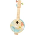 thumbnail image 1 of TOOKYLAND Jouet Musical en Bois - Mini Guitare Instrument de Musique Factice, 3 Ans et Plus, 1 of 9