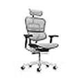 thumbnail image 3 of Ergohuman High Back Executive Chair with Headrest, Grey Mesh Seat & Back, 3 of 4