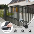 thumbnail image 2 of ALEKO Swing Gate Opener Operator for Single Swing Gates up to 880 lb Back Up Kit, 2 of 12