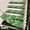 Green#47427, variant on 15 Pack Non-Slip Carpet Stair Treads for Indoor Runner, Polyester with Reusable Adhesive, 20 x 76 cm, Black Gray Red Green