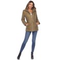 thumbnail image 4 of White Mark Manteau Matelassé pour Femme, 4 of 6