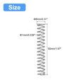 thumbnail image 2 of Unique Bargains Compression Spring, 15 Pack 304 Stainless Steel, 8mm OD, 1mm Wire, 50mm Length, 2 of 6