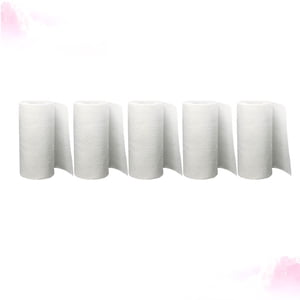 OULII 5 Rolls Kitchen Paper Towel Soft Absorbent Tissue Oil For Daily Use Safe For Delicate Skin For Home Office